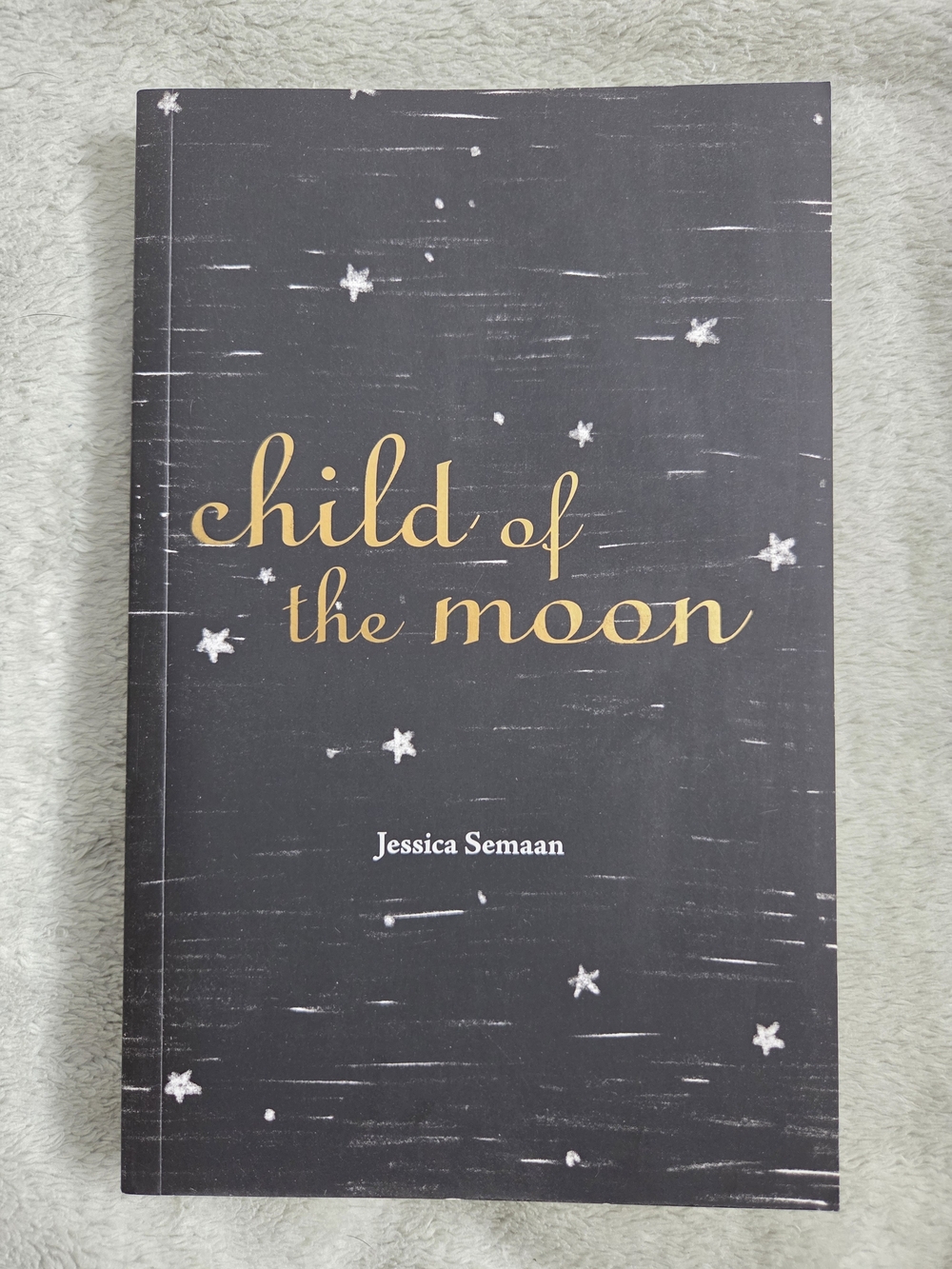 Child of the Moon Hardcover - Black & Gold Cover